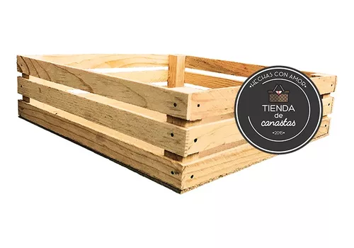 Caja plegable Efecto Madera fácil de armar STRATA