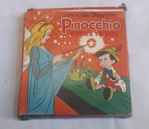 Pelicula Cinta Coleccion * Cinecasa Pinocho * Super 8 Disney