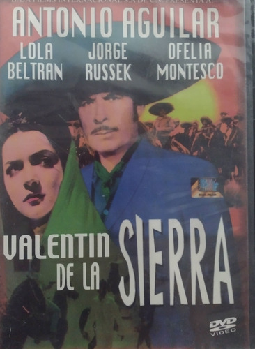 Dvd Valentín De La Sierra Lola Beltrán Antonio Aguilar 