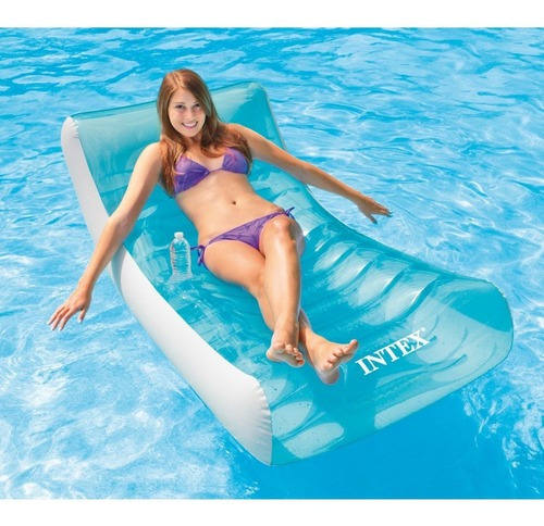 Colchoneta Sillon Inflable Pileta Rocking Lounge Pileta