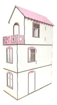 Comprar Casa Casita De Muñecas Madera Pintada De Colores - 76cm