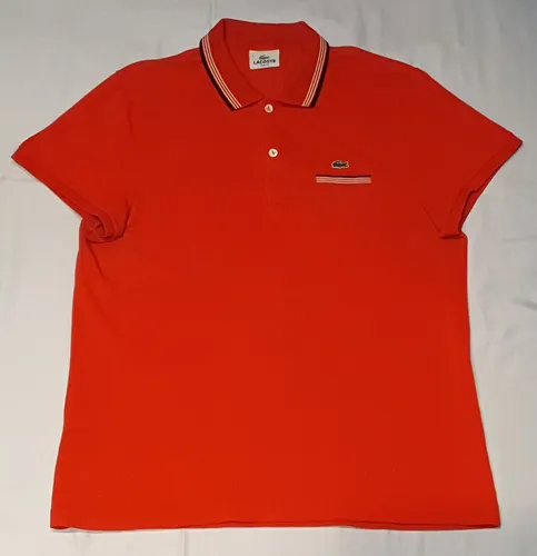 Polo lacoste roja hotsell