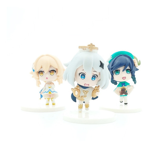 Set 6 Figuras Genshin Impact M1 De Colección