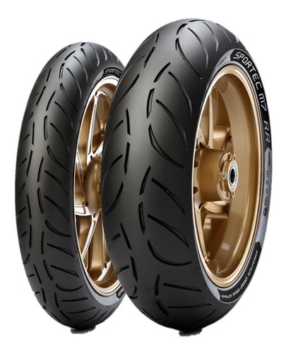 Pneu Moto Traseiro 180/55zr17 73w Sportec M7 Rr Metzeler