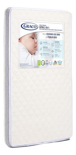 Colchón Para Cuna Y Niño Pequeño Graco Ultra 2-in-1 Premium 