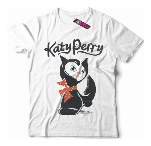 Remera Katy Perry Gatita Rp10 Dtg Premium