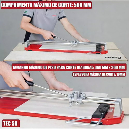 Cortador E Riscadeira Piso Ceramico, Porcelanato E Azulejo
