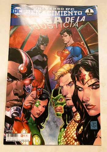 Comic Dc: Universo Dc Renacimiento Liga De La Justicia #1