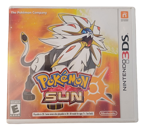 Juego Nintendo 3ds Pokemon Sun