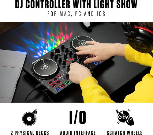 Numark Party Mix Ii Controlador Dj Con 2 Decks Y Luces