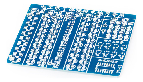 / Kit De Bricolaje Smt Smd Práctica Placa Board Componente