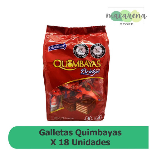 Galletas Quimbaya X18uds