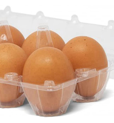 Pacote Com 60 Caixas De Plástico Para Ovos Baratas A Granel,