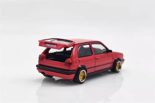 Maqueta De Coche Pressure Cast 1:64 Golf Gti Mk