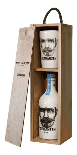 Gin Knut Hansen Mit Keramik Becher Goldbottle