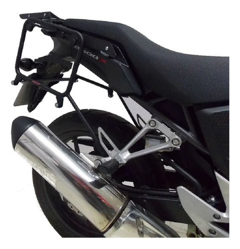 Suporte Mala Lateral Bau Bauleto Cb 500 X Chapam Mototeca