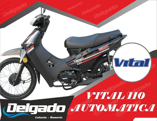 Moto Vital 110 Automatica Financiado 100% Y Hasta 60 Cuotas