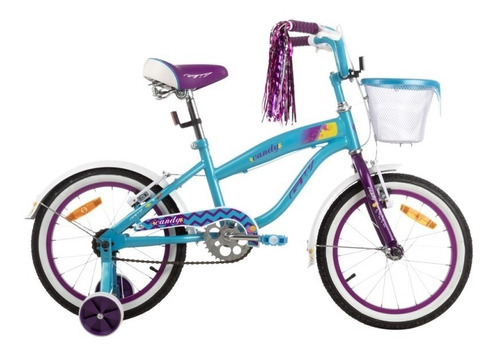 Bicicleta Gw Candy Rin 16 Con Auxiliares