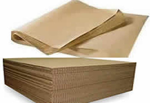 Imagen 2 de 3 de Papel , Pliego Madera /kraf 80 Gr. 85 X 120 Cm. X 20 Unid.