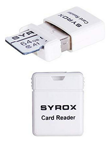 Syrox Micro Sd Mini Lector De Tarjetas Transferencia De Dato