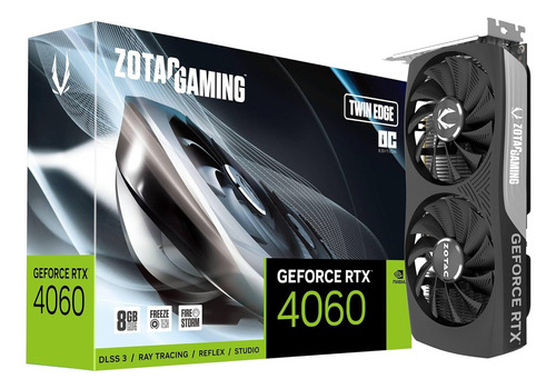 Placa De Video Zotac Geforce Rtx 4060 Twin Edge Oc 8 Gb