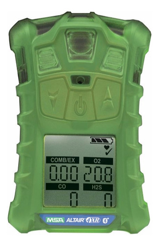 Detector Multigas Msa Altair 4xr C/sensor Lel,o2,co,h2s Glow Color Fosforescente
