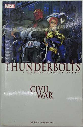 Marvel Civil War Thunderbolts En Ingles 120 Paginas