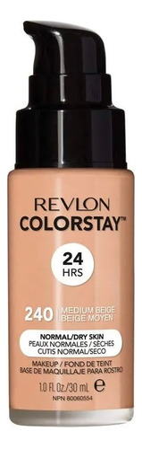 Base De Maquillaje Revlon Colorstay Para Piel Normal/seca 24