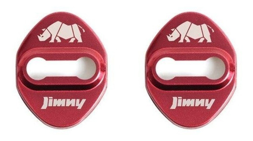 Imagen 2 de 7 de Moldura De Puerta Estetico Color Rojo Suzuki Jimny 21+
