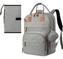 Comprar Bolso Mochila Maternal Con Cambiador, Estuche, Correas Y Usb