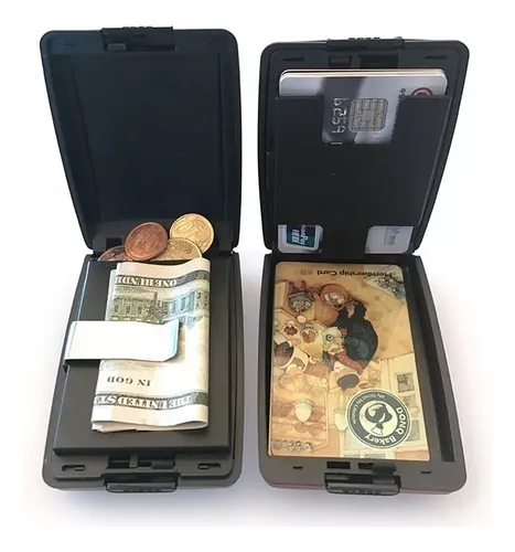 Rfid monedero seguro en efectivo y tarjetas hotsell