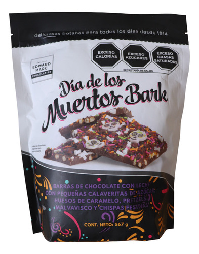 Día De Los Muertos Bark