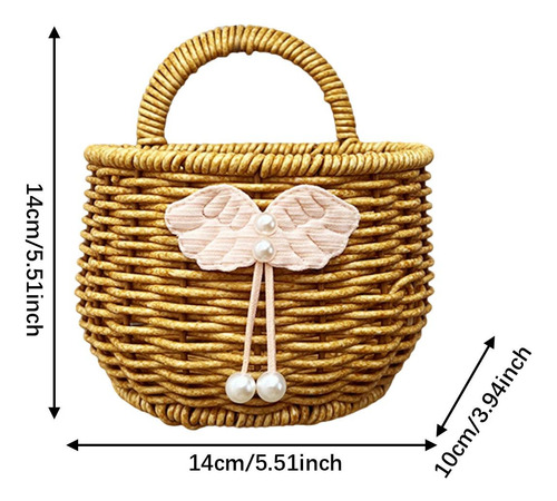 Cesta De Almacenamiento De Colgantes Contenedor 14x10x14cm