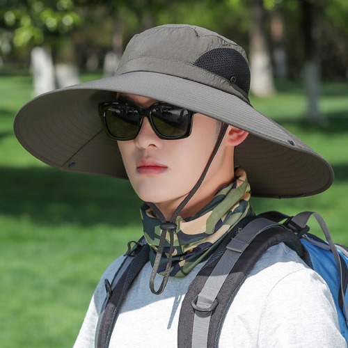 Sombrero Parasol Transpirable Pesca Protección Solar Hombres