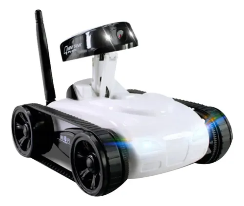 Tanque RC Con Cámara FPV WiFi Y Transmisión En Tiempo Real – Mini Robot Con Orugas Para Explorar Y Grabar