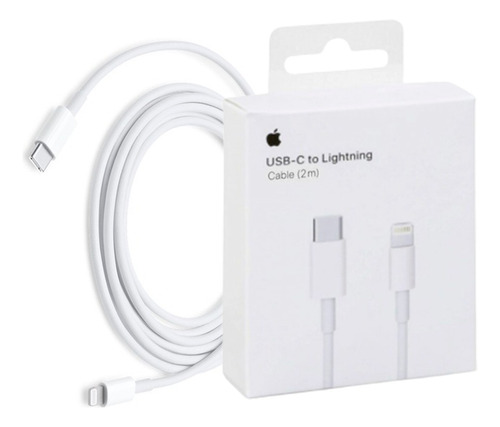 Cable Usb C A Lightning iPhone Apple 2 Metros