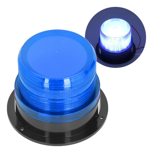 M Baliza Led Azul De Advertencia, Luces Estroboscópicas A