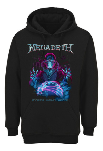 Poleron Megadeth Cyber Army 2019 Metal Abominatron