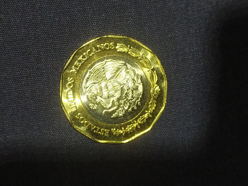 Moneda Conmemorativa De Los 500 Años De Veracruz