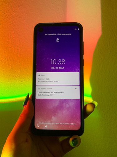 Motorola One Vision 128 Gb Azul Zafiro 4 Gb Ram (Usado)