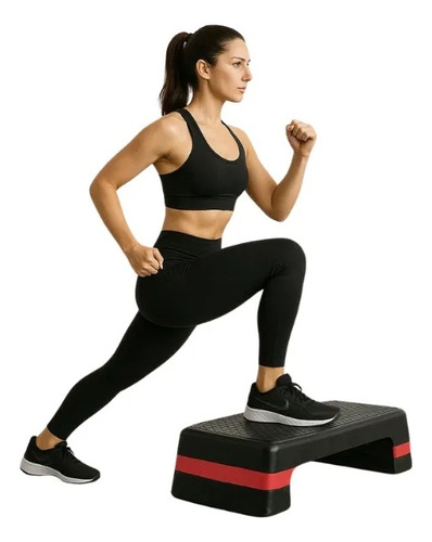 Banco Escalon De Ejercicio Step Rutinas Aerobics Ajustable D