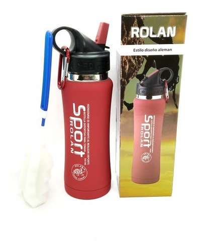 Imagen 4 de 5 de Botella Térmica Sport Rolan Frío Calor 350cc Pico Irrompible