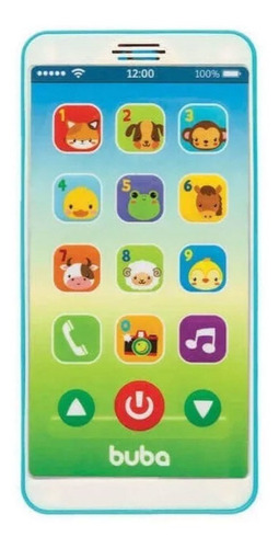 Imagem 1 de 3 de Baby Phone Azul - Buba