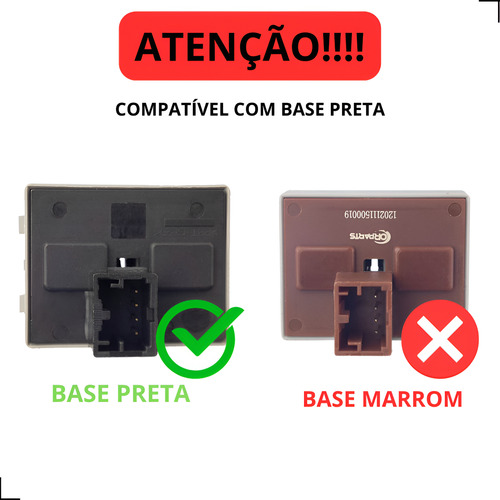 Botão Duplo Vidro Elétrico Gol G5 G6 G7 Fox Voyage Saveiro