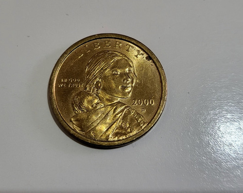 Moneda Liberty United States One Dollar Año 2000
