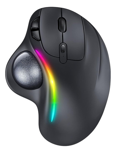 Trackball Mouse Wireless - Raton Ergonomico Rollerball Con R