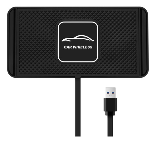 Cargador Rápido Inalámbrico Qi Car Para iPhone 8 Xs Xr Car C