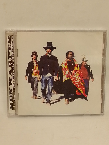 Ben Harper Burn To Shine Cd Nuevo 