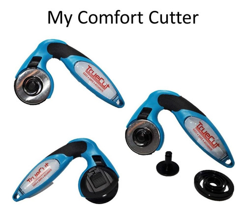 Conjunto De Cortador Rotativo De Truecut-3 Ítems: Regla De Y
