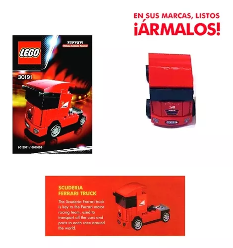 Lego Shell Camion Ferrari Mundo | MUNDO SORPRESA